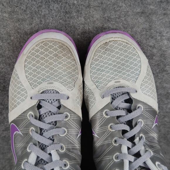 Nike Shoes Womens 7 Athletic Trainers Lunarglide 2 Running Sneakers Grey Purple - Picture 8 of 11